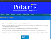 Tablet Screenshot of polaris.be