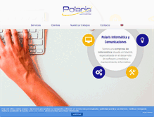 Tablet Screenshot of polaris.es